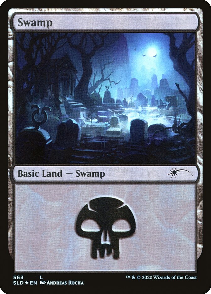 Swamp (Spooky) (563) [Secret Lair Drop Promos] | Exor Games Dartmouth