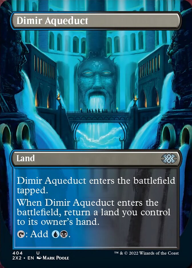 Dimir Aqueduct (Borderless Alternate Art) [Double Masters 2022] | Exor Games Dartmouth