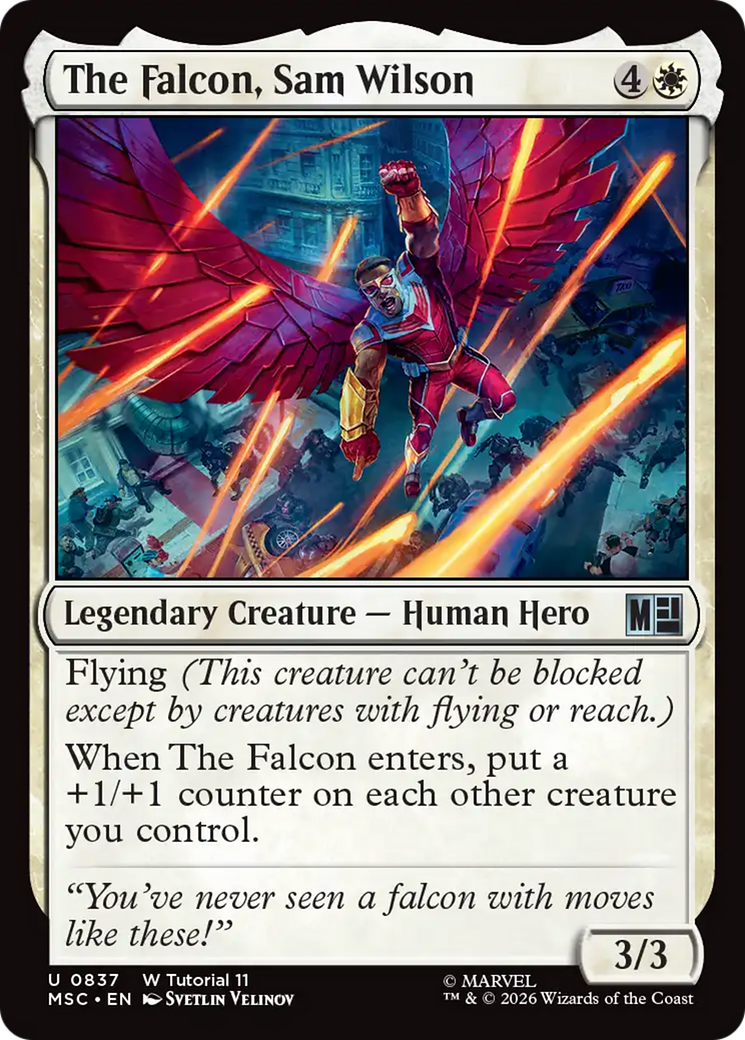 The Falcon, Sam Wilson [Marvel Super Heroes Commander] | Exor Games Dartmouth