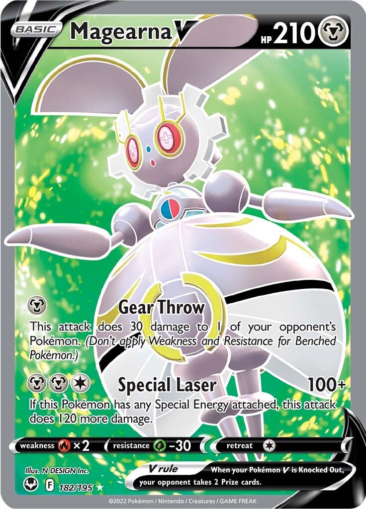 Magearna V (182/195) [Sword & Shield: Silver Tempest] | Exor Games Dartmouth