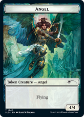 Angel // Spirit Double-Sided Token [Secret Lair Drop Series] | Exor Games Dartmouth