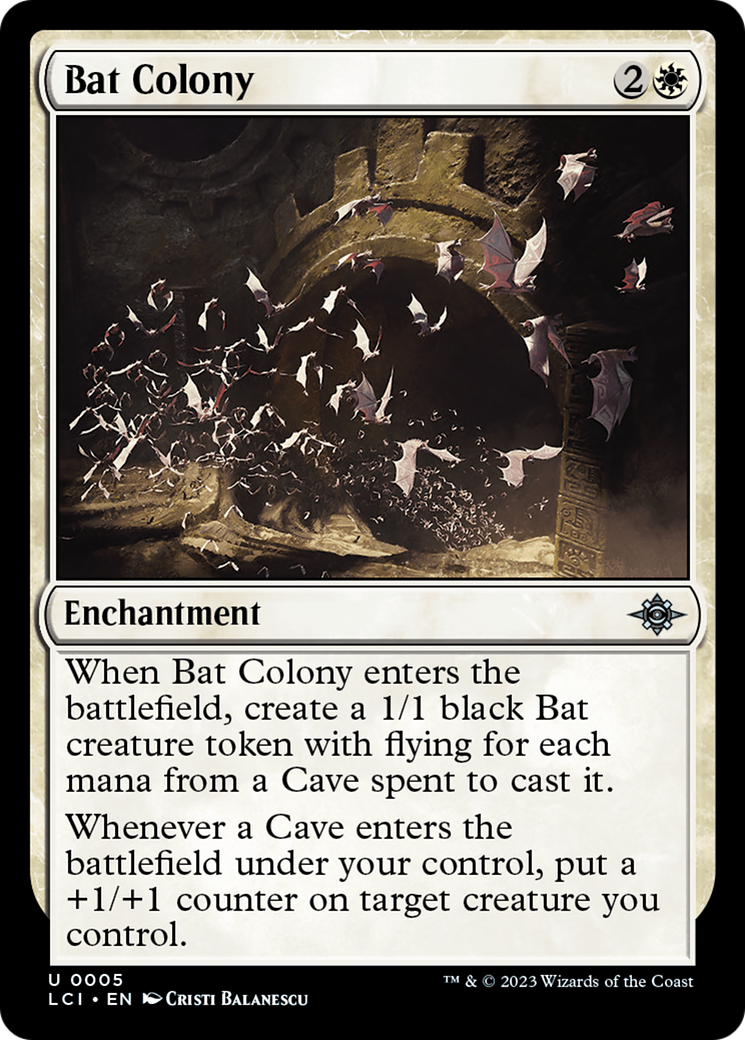 Bat Colony [The Lost Caverns of Ixalan] | Exor Games Dartmouth