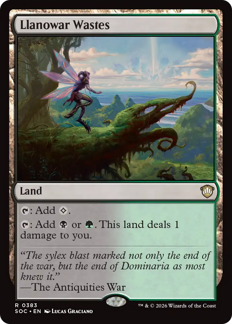 Llanowar Wastes [Secrets of Strixhaven Commander] | Exor Games Dartmouth
