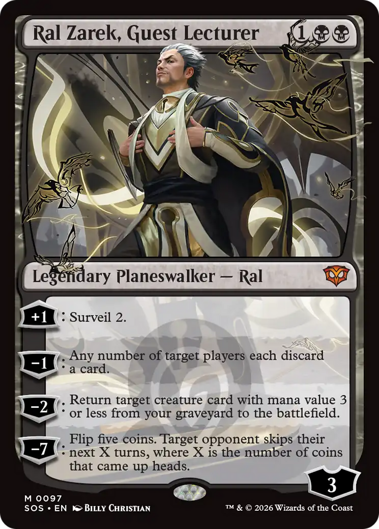 Ral Zarek, Guest Lecturer [Secrets of Strixhaven] | Exor Games Dartmouth
