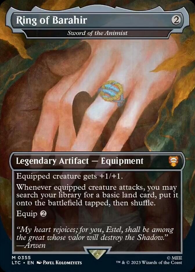 Ring of Barahir - Sword of the Animist [The Lord of the Rings: Tales of Middle-Earth Commander] | Exor Games Dartmouth