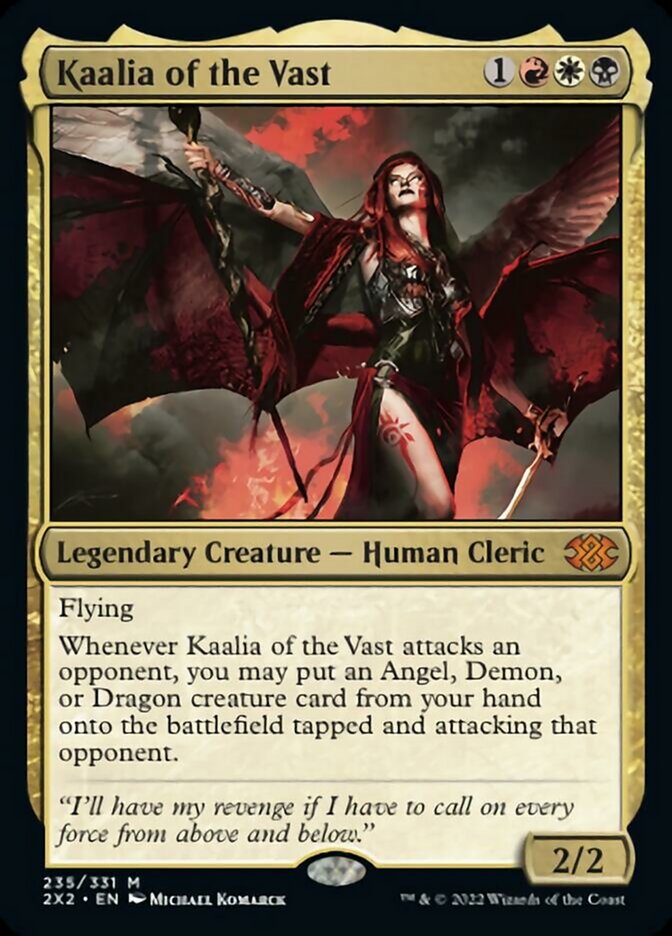 Kaalia of the Vast [Double Masters 2022] | Exor Games Dartmouth