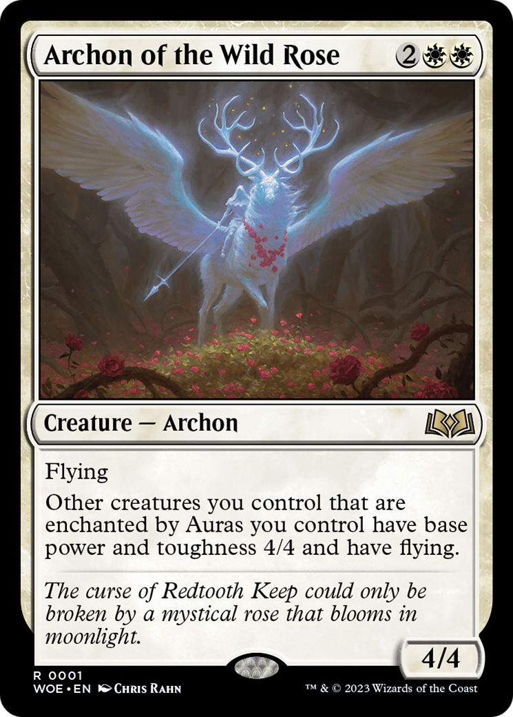 Archon of the Wild Rose [Wilds of Eldraine] | Exor Games Dartmouth