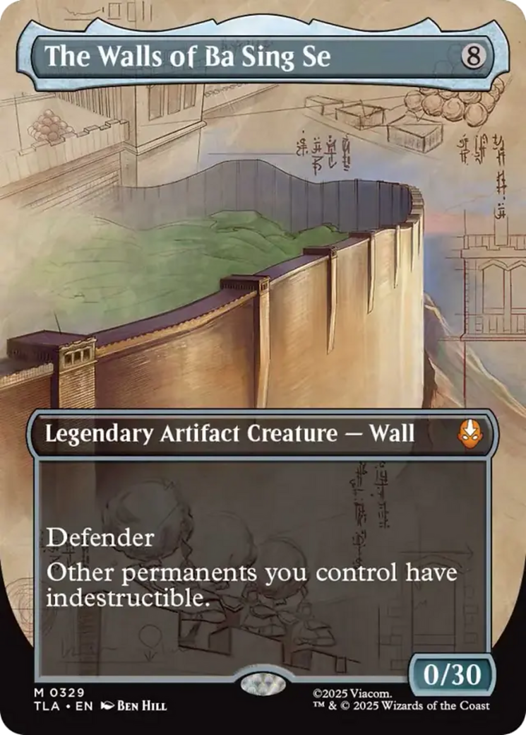The Walls of Ba Sing Se (Borderless) [Avatar: The Last Airbender] | Exor Games Dartmouth