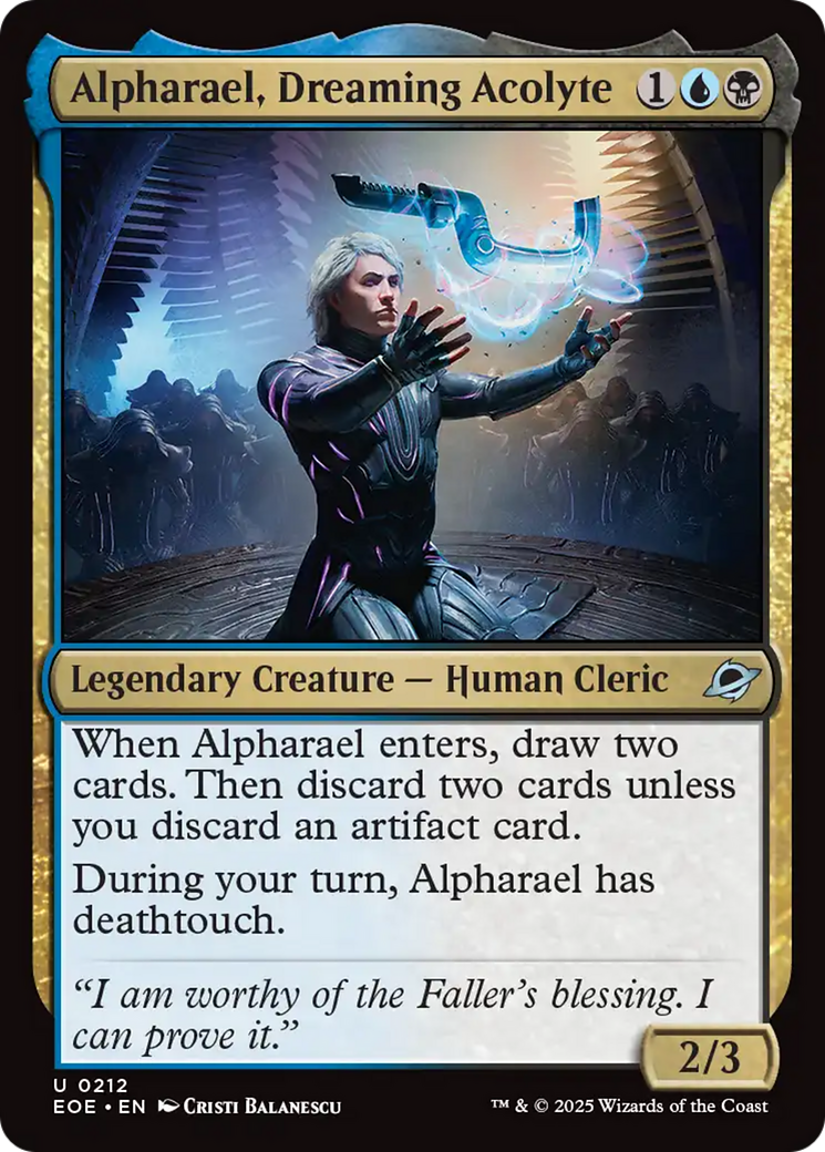 Alpharael, Dreaming Acolyte [Edge of Eternities] | Exor Games Dartmouth