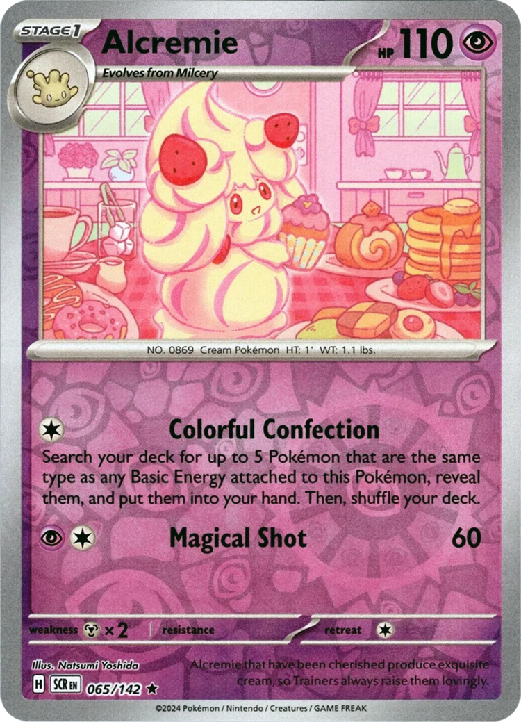 Alcremie (065/142) [Scarlet & Violet: Stellar Crown] | Exor Games Dartmouth