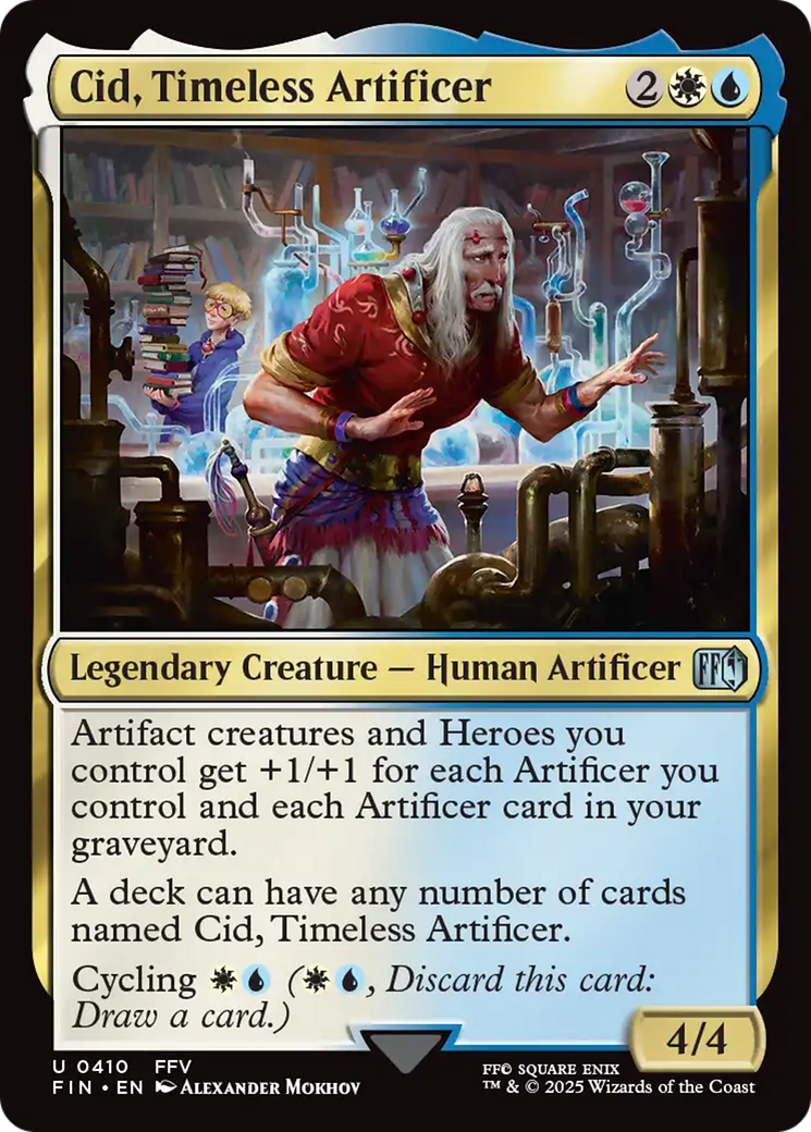Cid, Timeless Artificer (0410) [FINAL FANTASY] | Exor Games Dartmouth