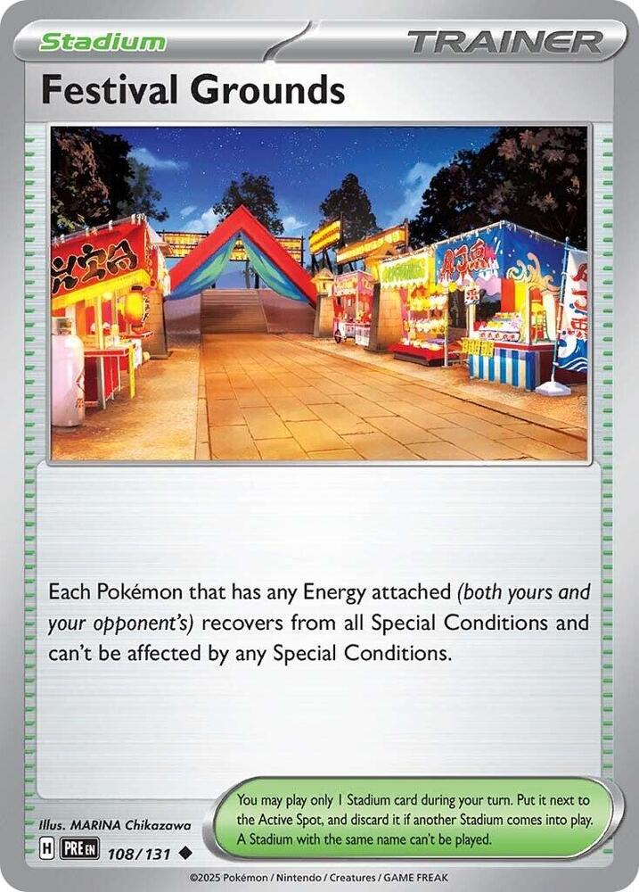 Festival Grounds (108/131) [Scarlet & Violet: Prismatic Evolutions] | Exor Games Dartmouth