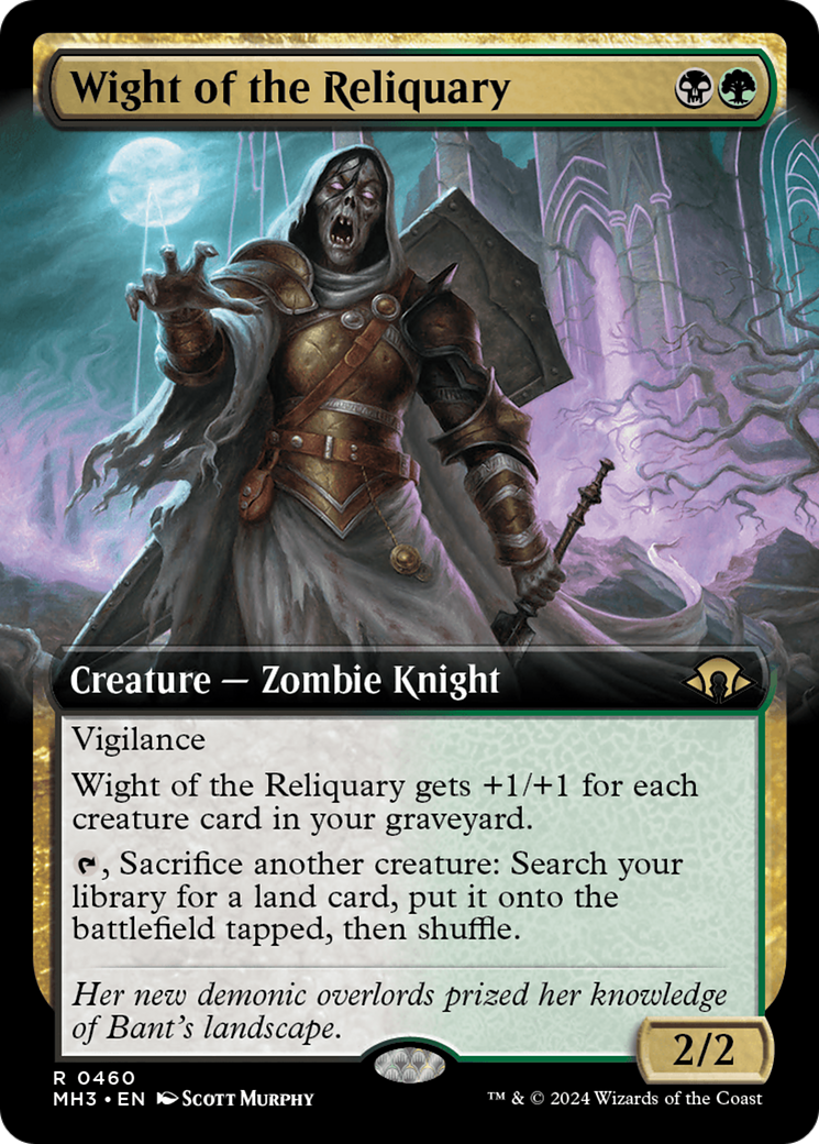 Wight of the Reliquary (Extended Art) [Modern Horizons 3] | Exor Games Dartmouth