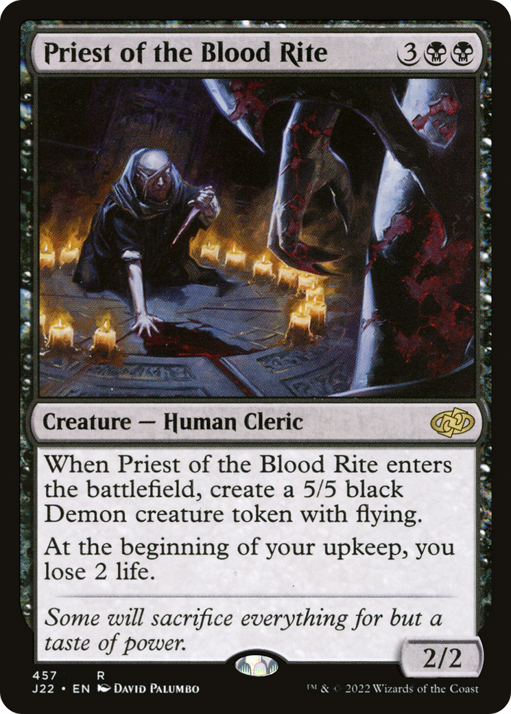Priest of the Blood Rite [Jumpstart 2022] | Exor Games Dartmouth