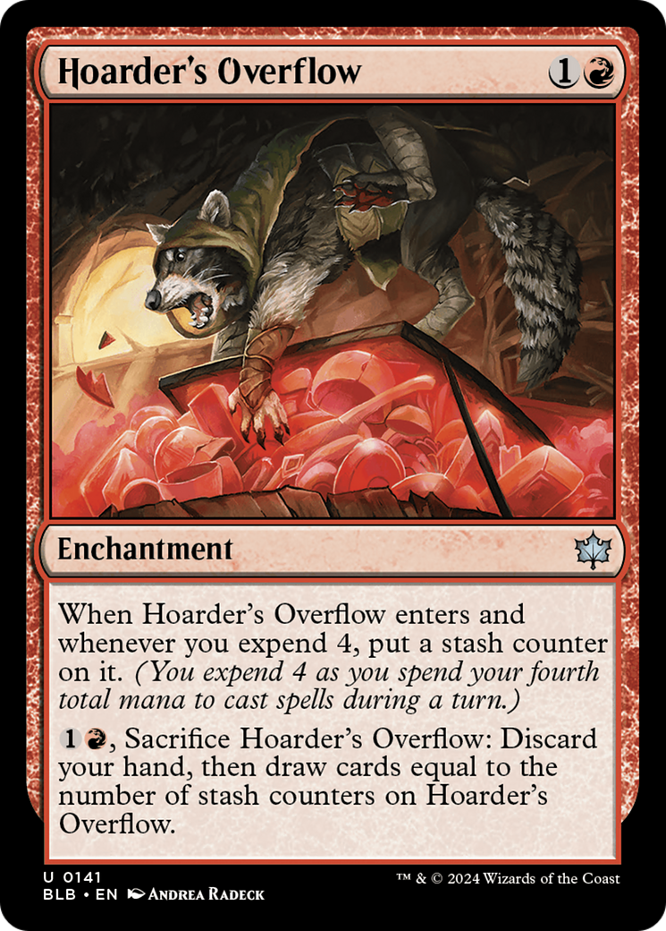 Hoarder's Overflow [Bloomburrow] | Exor Games Dartmouth