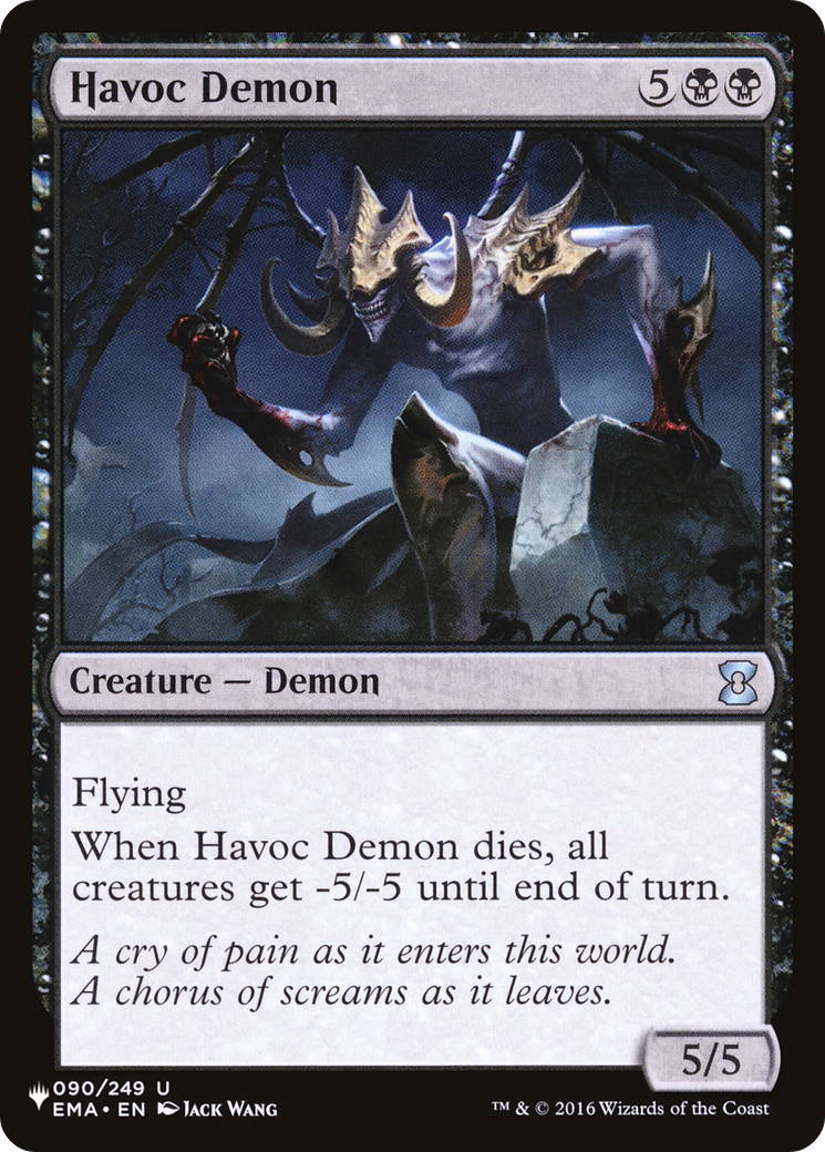 Havoc Demon [The List Reprints] | Exor Games Dartmouth