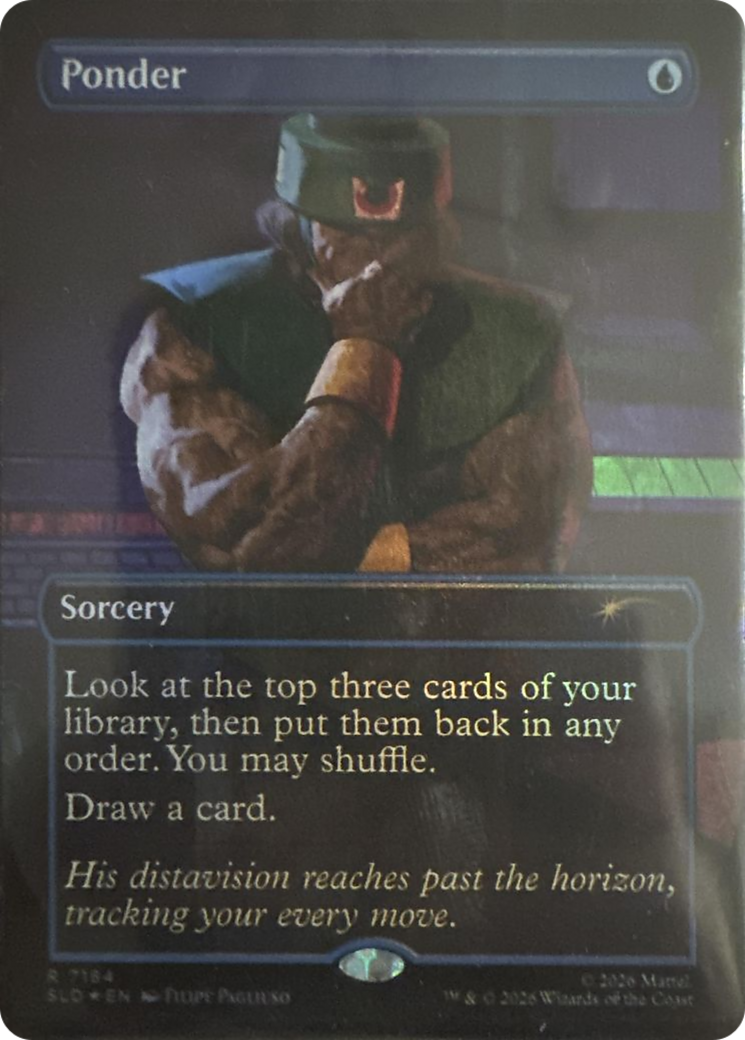 Ponder (7184) [Secret Lair Drop Series] | Exor Games Dartmouth