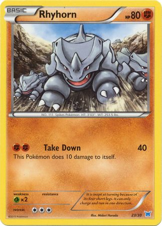 Rhyhorn (23/30) [XY: Trainer Kit 2 - Latios] | Exor Games Dartmouth