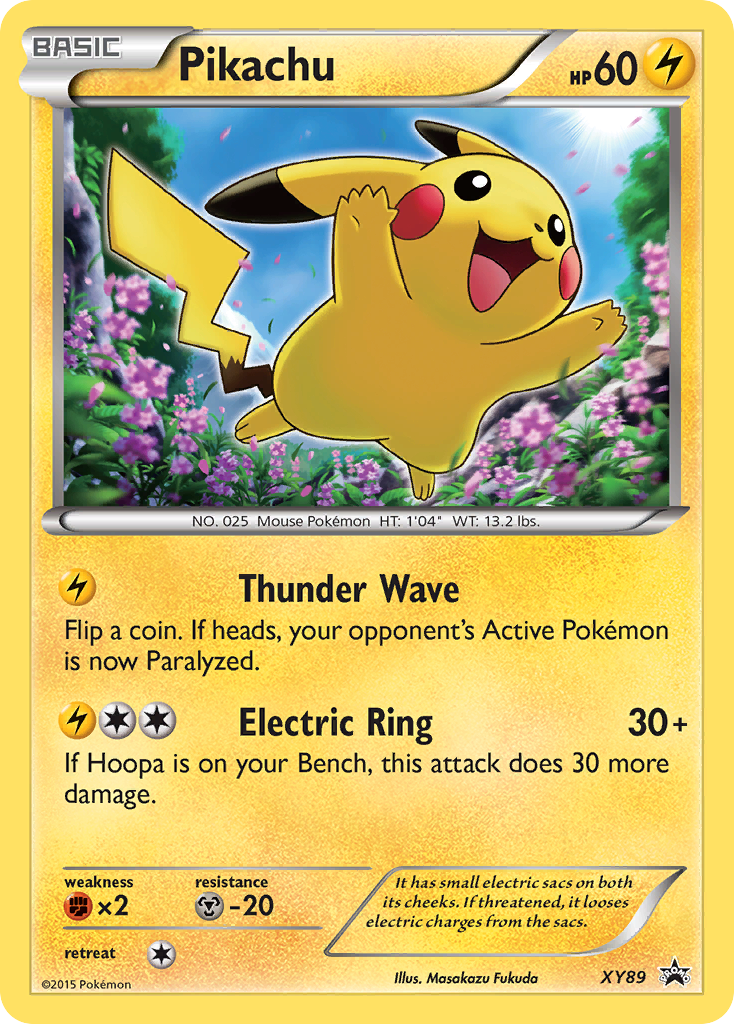 Pikachu (XY89) (Collector Chest) [XY: Black Star Promos] | Exor Games Dartmouth