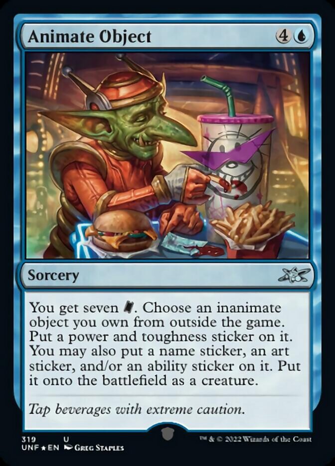 Animate Object (Galaxy Foil) [Unfinity] | Exor Games Dartmouth