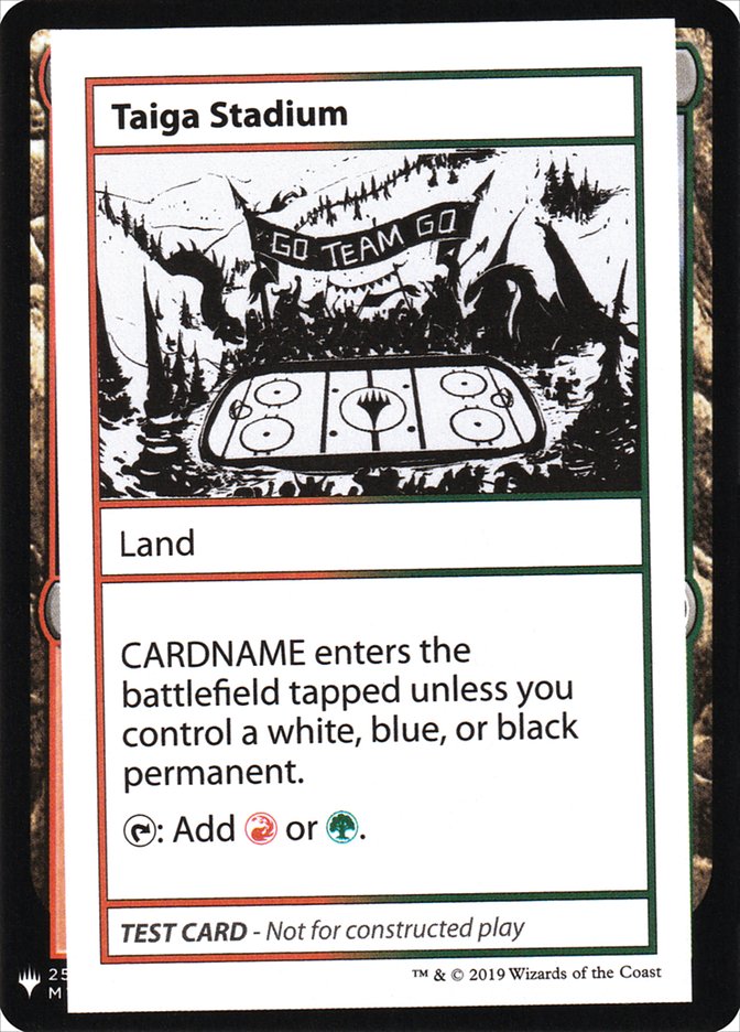 Taiga Stadium [Mystery Booster Playtest Cards] | Exor Games Dartmouth
