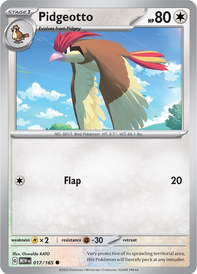 Pidgeotto (017/165) [Scarlet & Violet: 151] | Exor Games Dartmouth