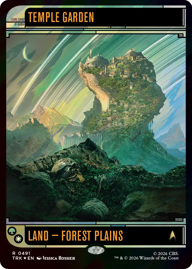 Temple Garden (Surge Foil) [Star Trek] | Exor Games Dartmouth