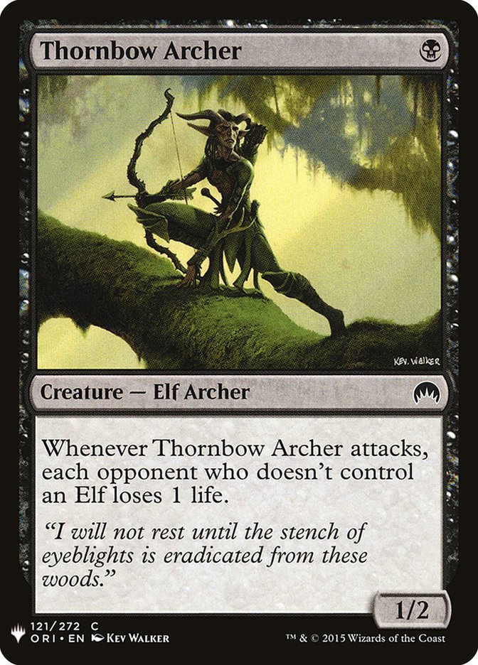 Thornbow Archer [Mystery Booster] | Exor Games Dartmouth