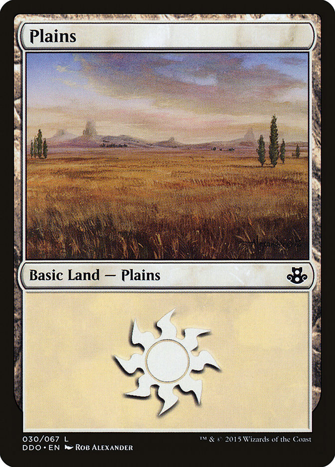 Plains (30) [Duel Decks: Elspeth vs. Kiora] | Exor Games Dartmouth