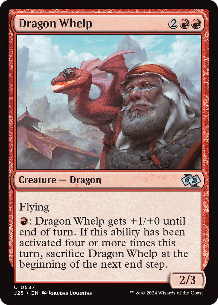 Dragon Whelp [Foundations Jumpstart] | Exor Games Dartmouth