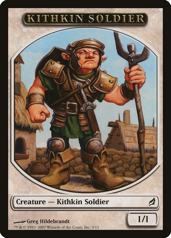 Kithkin Soldier Token [Lorwyn Tokens] | Exor Games Dartmouth