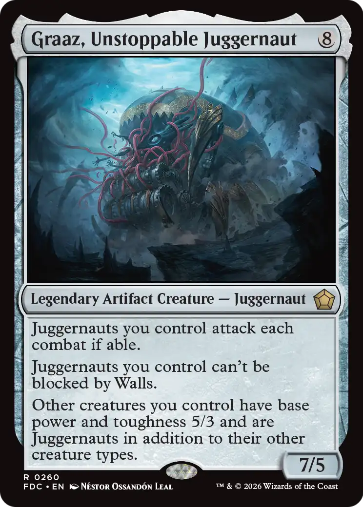 Graaz, Unstoppable Juggernaut [Foundations Commander] | Exor Games Dartmouth