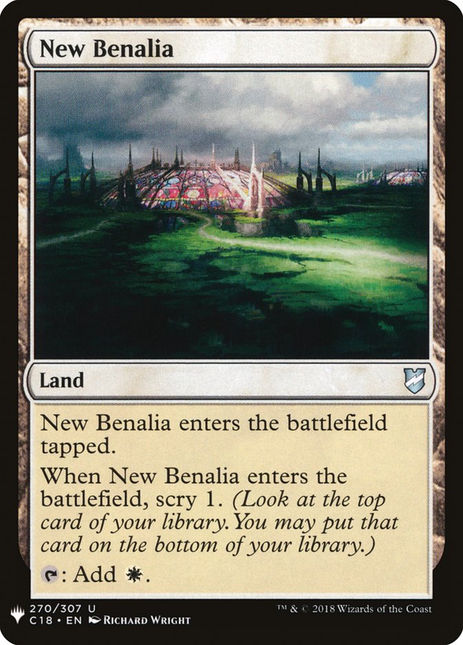 New Benalia [Mystery Booster] | Exor Games Dartmouth