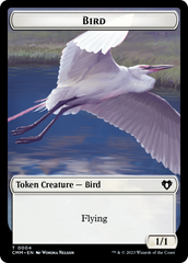 Copy (54) // Bird Double-Sided Token [Commander Masters Tokens] | Exor Games Dartmouth