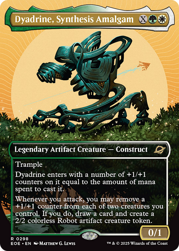 Dyadrine, Synthesis Amalgam (Borderless) [Edge of Eternities] | Exor Games Dartmouth