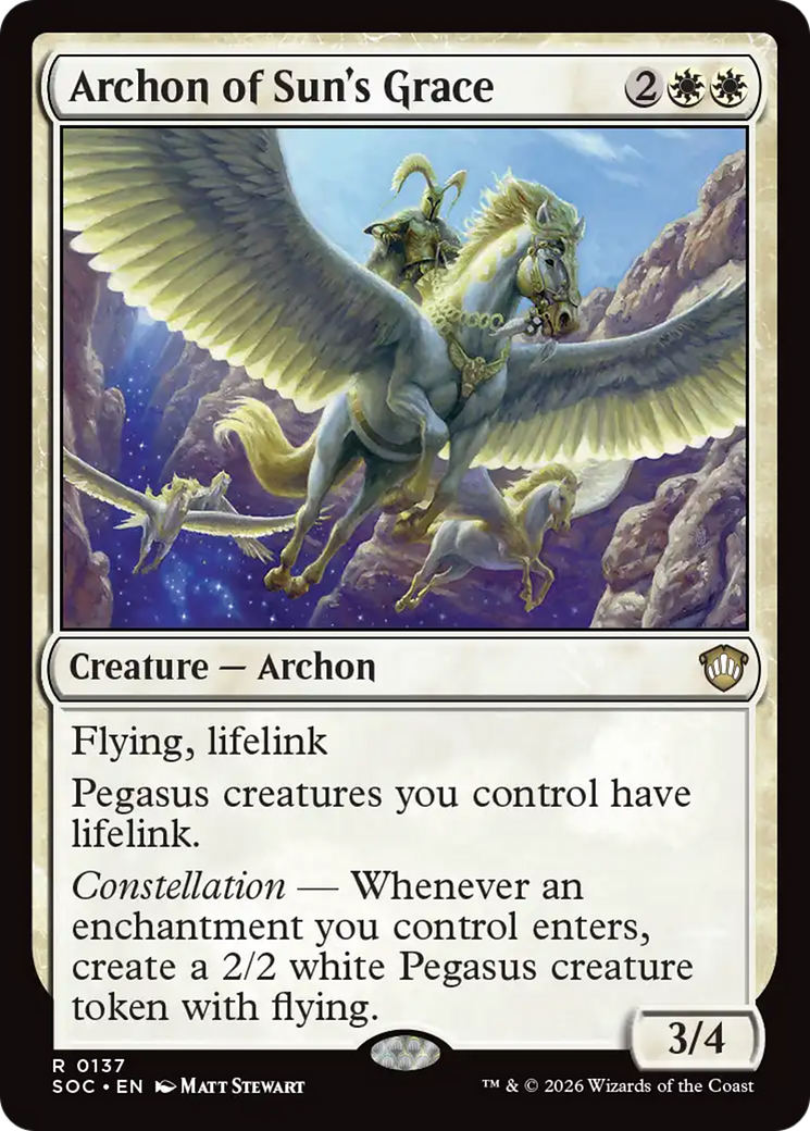 Archon of Sun's Grace [Secrets of Strixhaven Commander] | Exor Games Dartmouth