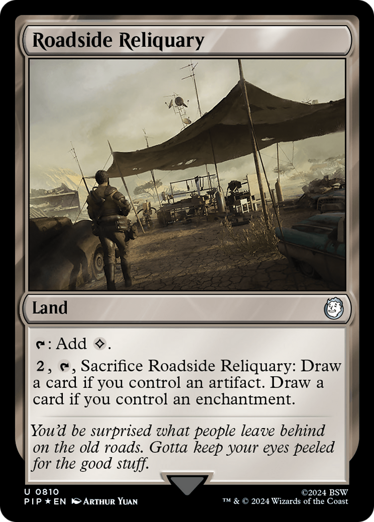 Roadside Reliquary (Surge Foil) [Fallout] | Exor Games Dartmouth