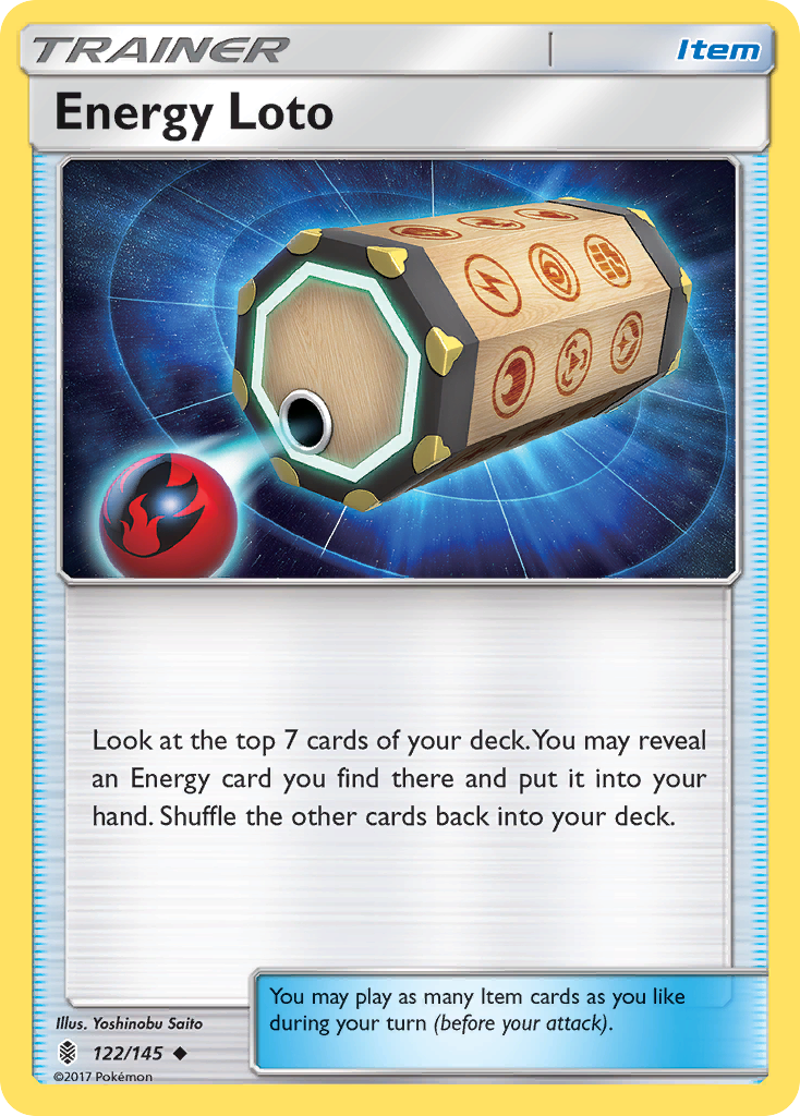 Energy Loto (122/145) [Sun & Moon: Guardians Rising] | Exor Games Dartmouth