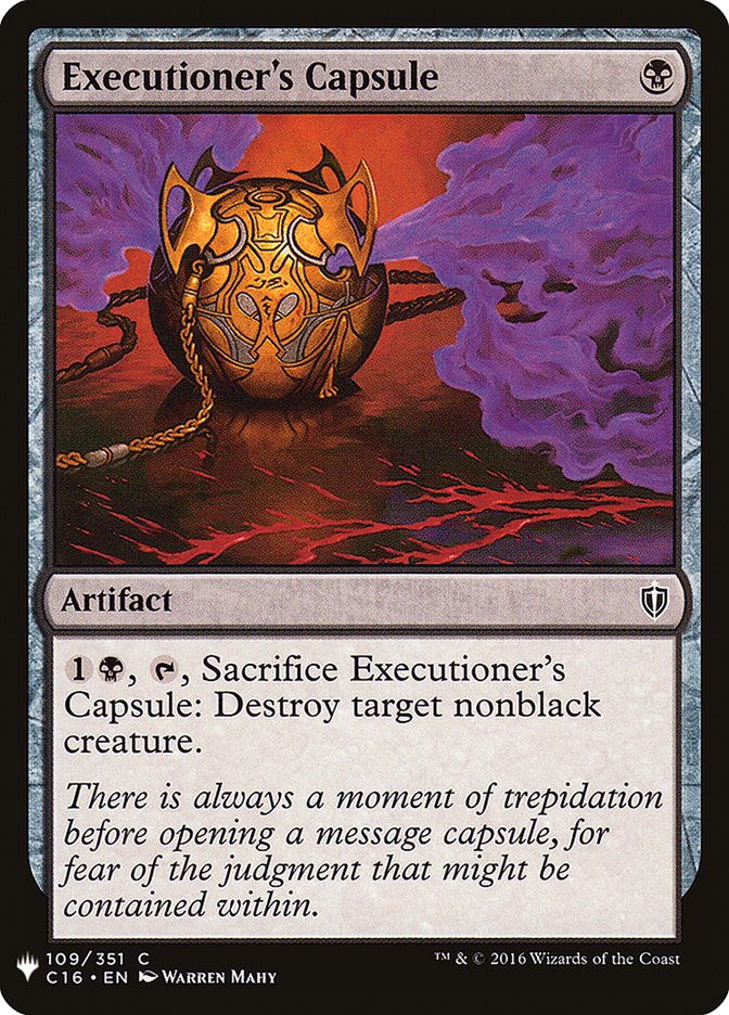 Executioner's Capsule [Mystery Booster] | Exor Games Dartmouth