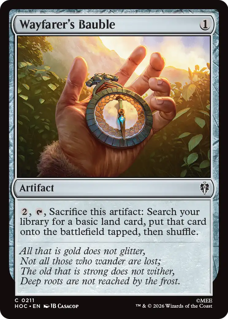 Wayfarer's Bauble [The Hobbit: Eternal-Legal] | Exor Games Dartmouth