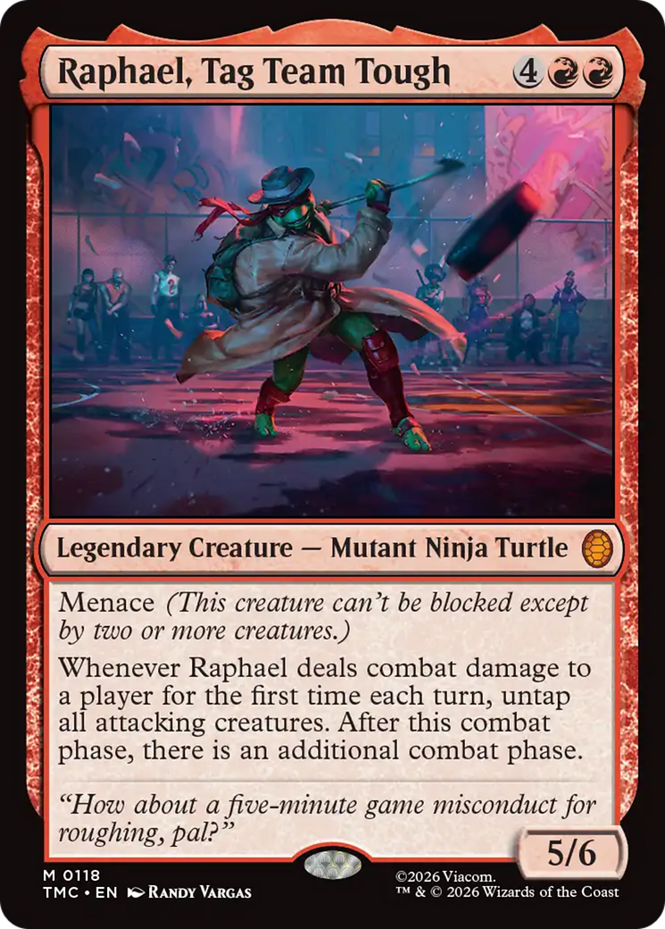 Raphael, Tag Team Tough [Teenage Mutant Ninja Turtles Commander] | Exor Games Dartmouth