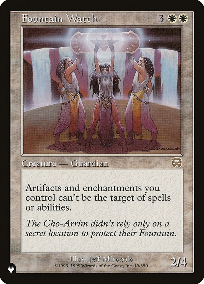 Fountain Watch [The List] | Exor Games Dartmouth