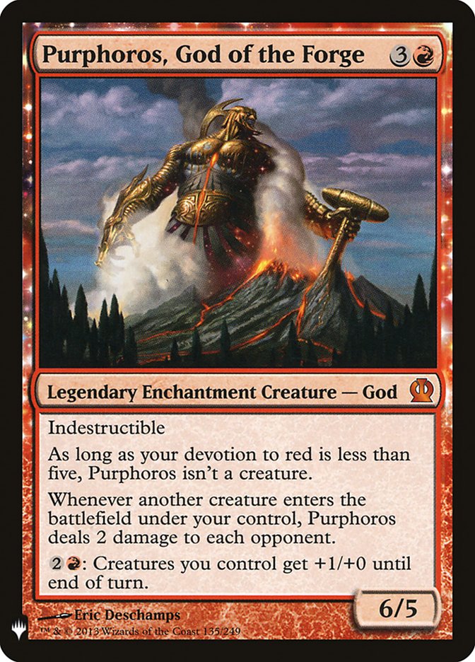 Purphoros, God of the Forge [Mystery Booster] | Exor Games Dartmouth