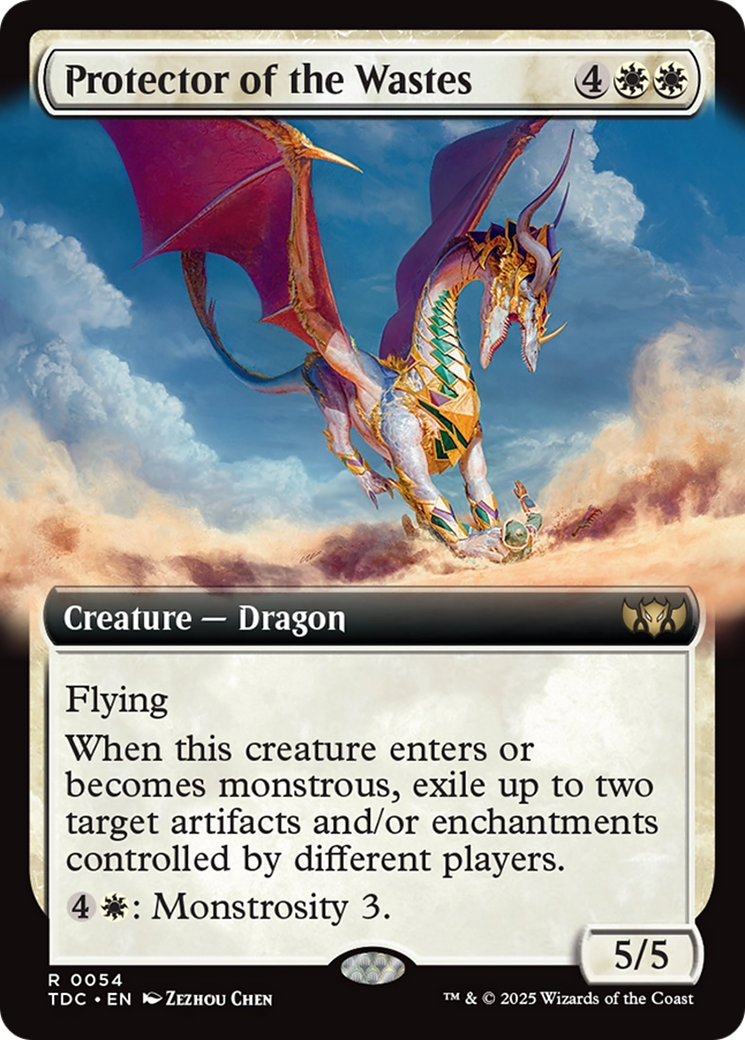 Protector of the Wastes (Extended Art) [Tarkir: Dragonstorm Commander] | Exor Games Dartmouth