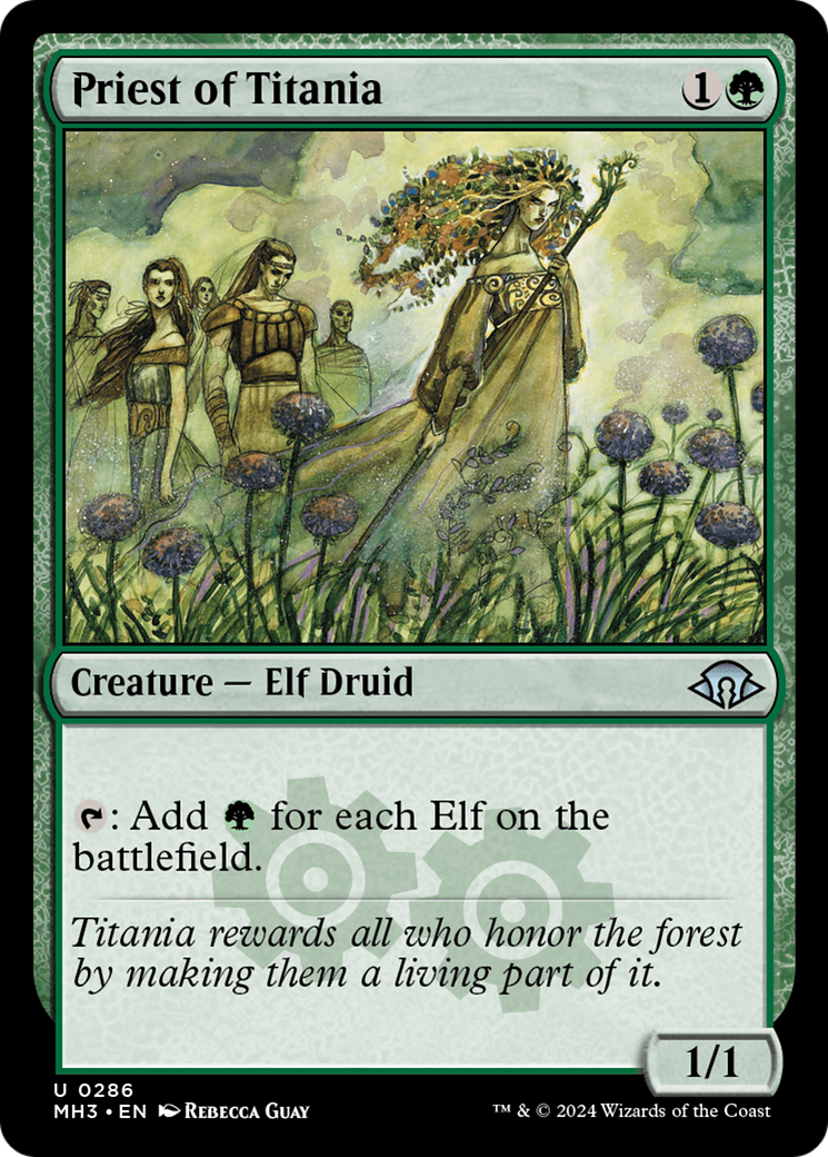 Priest of Titania [Modern Horizons 3] | Exor Games Dartmouth