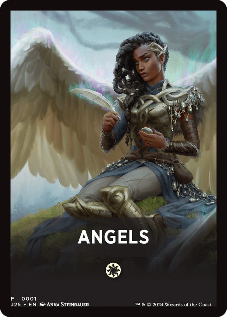 Angels Theme Card [Foundations Jumpstart Front Cards] | Exor Games Dartmouth