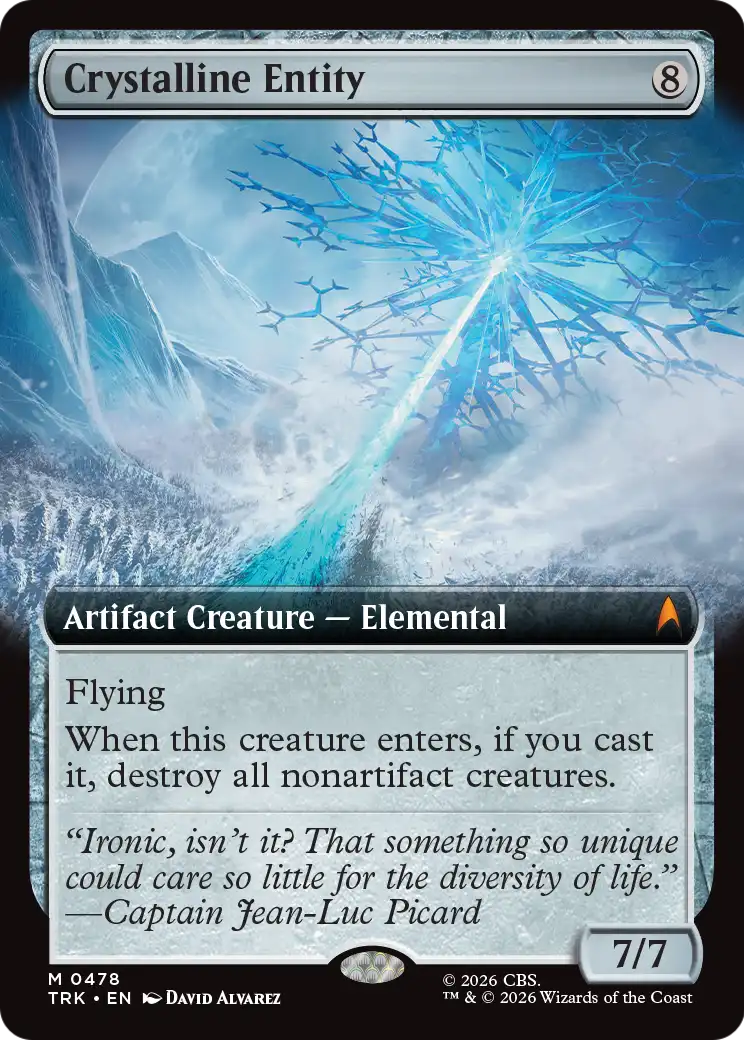 Crystalline Entity (Extended Art) [Star Trek] | Exor Games Dartmouth