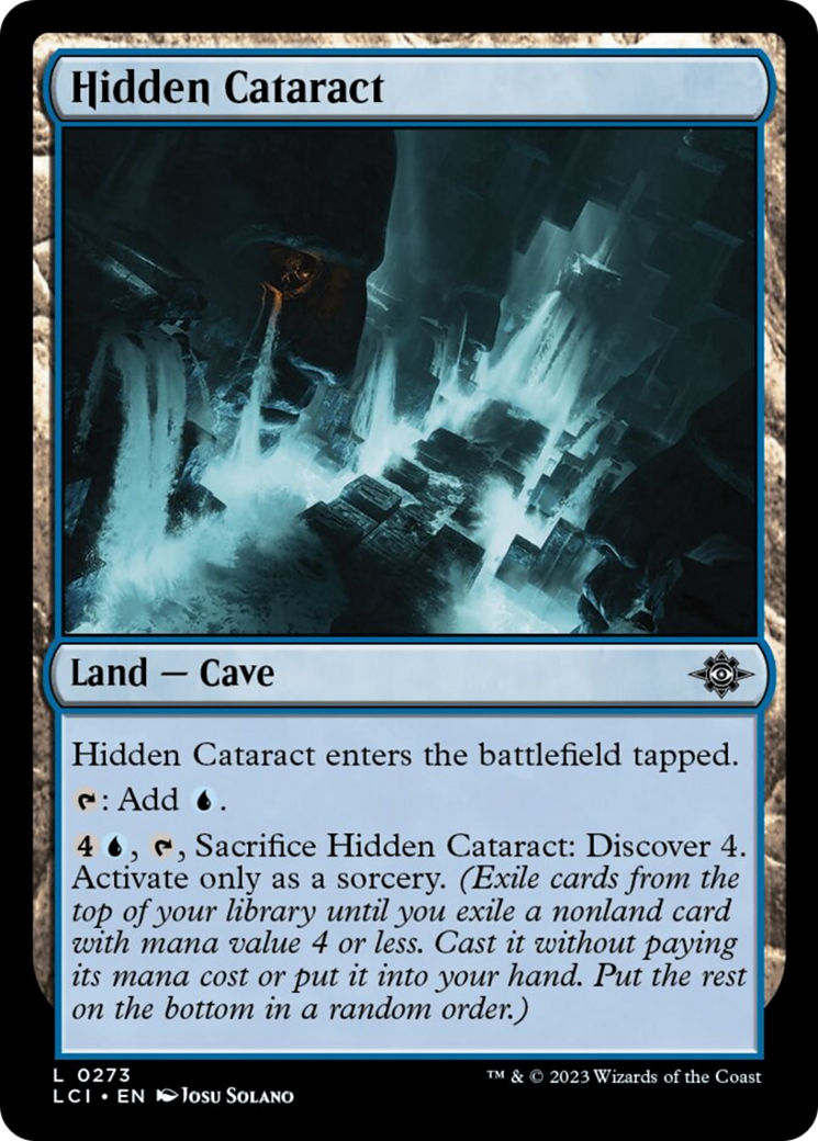 Hidden Cataract [The Lost Caverns of Ixalan] | Exor Games Dartmouth