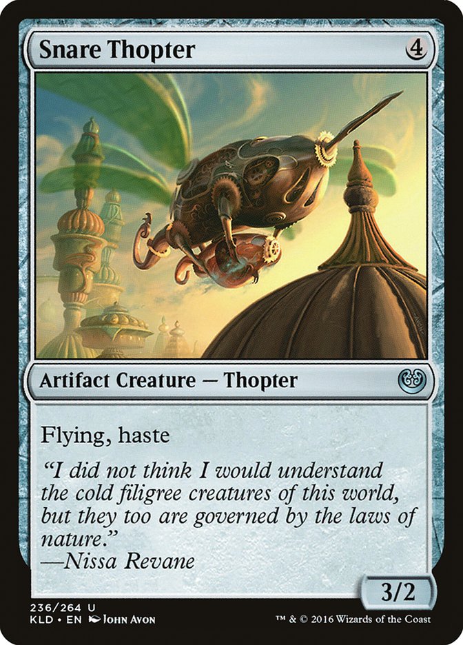 Snare Thopter [Kaladesh] | Exor Games Dartmouth