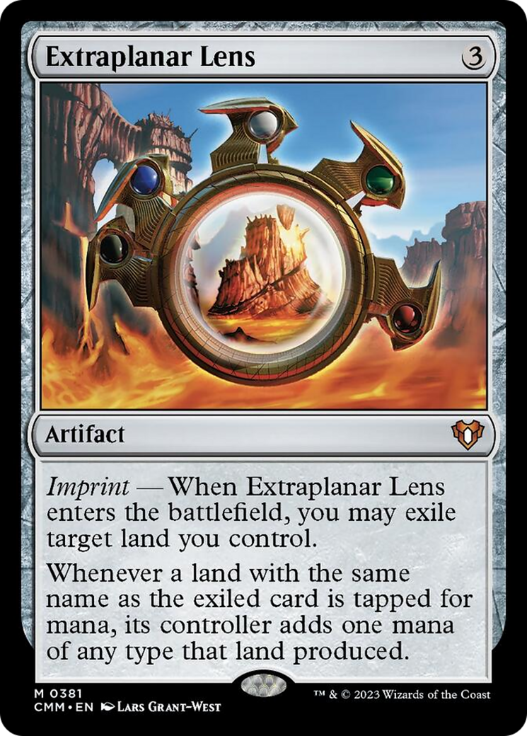 Extraplanar Lens [Commander Masters] | Exor Games Dartmouth